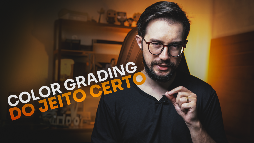 Leonardo Bonetto explicando sobre o gerenciamento de cores e o color grading do jeito certo